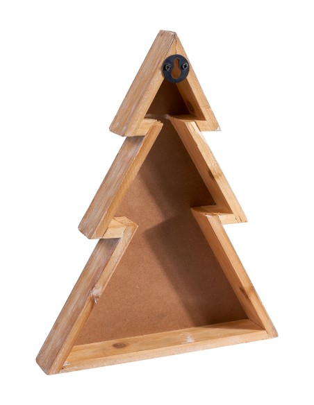 MERRY - ALBERELLO SAGOMA TARTAN VERDE ROSSO merry christmas idea regalo