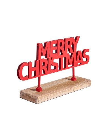 MERRY - MERRY CHRISTMAS SCRITTA DA APPOGGIO in...