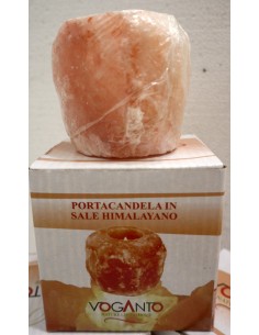 Tris di Porta candele di Sale rosa gr 400-700 circa, Sale... 2