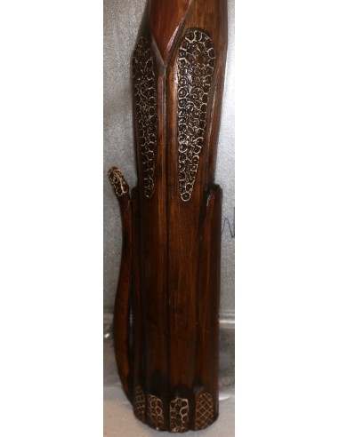 Gatto il legno realizzato a mano alto cm 100...