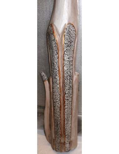 Gatto il legno realizzato a mano alto cm 100...