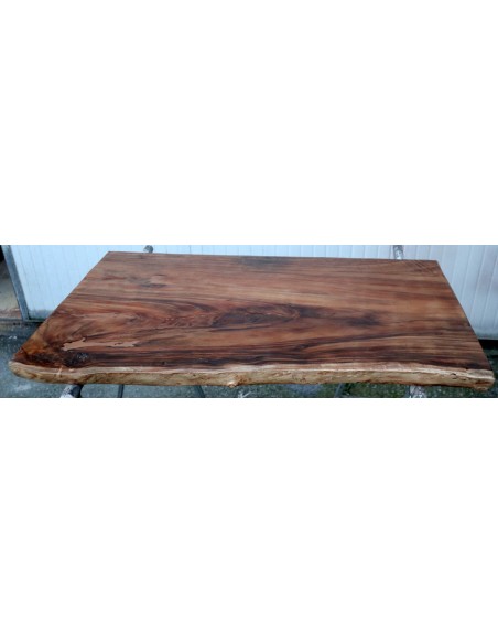 Piano in legno top massello suar o noce indiano per bagno cm 106x62x68x5h OFFERTA tavola n. 15