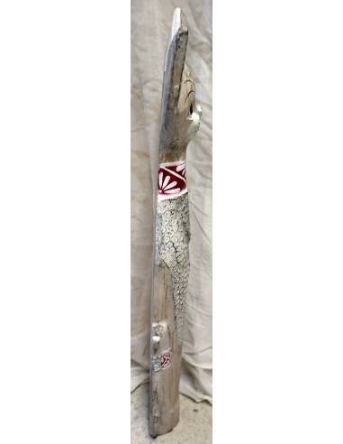 Gatto il legno realizzato a mano alto cm 80...