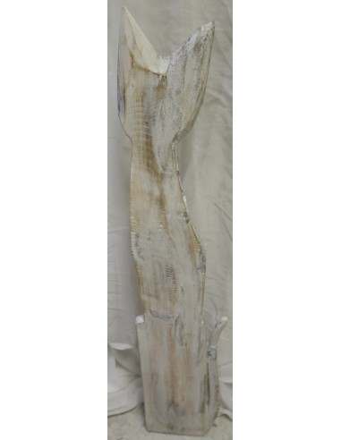 Gatto il legno realizzato a mano alto cm 80...