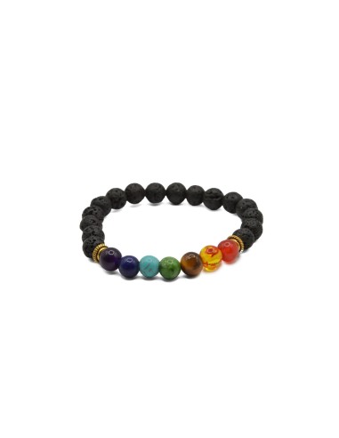 Bracciale energetico VOGANTO 7 Chakra pietre...