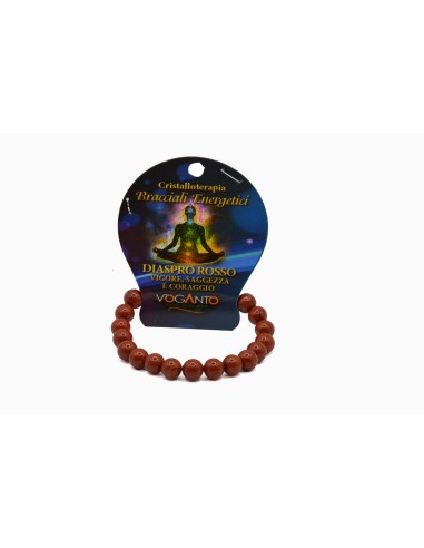Bracciale energetico VOGANTO in pietra vera IN...