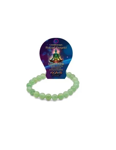 Bracciale energetico VOGANTO in pietra vera IN...
