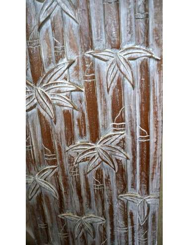 Sedia in legno di mogano tipo sdraia bianca...