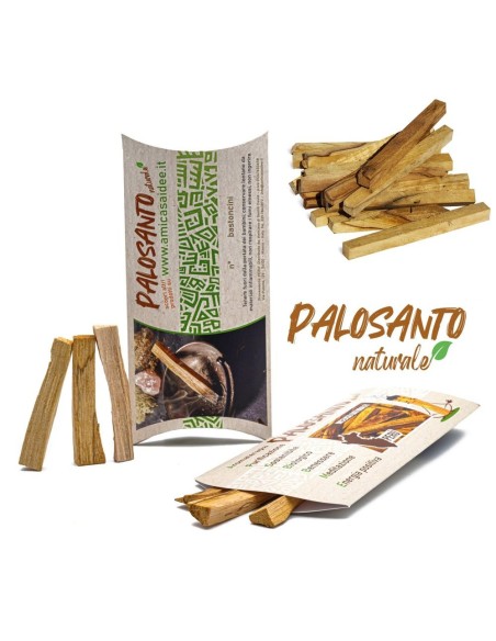 Palo Santo Bastoncini Naturali - Incenso Qualità Premium. Legnetti per Purificazione e Meditazione