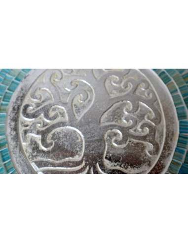 Scatola porta gioie in legno rifinata con...