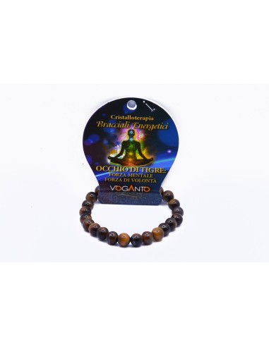 Bracciale energetico VOGANTO in pietra in vero...