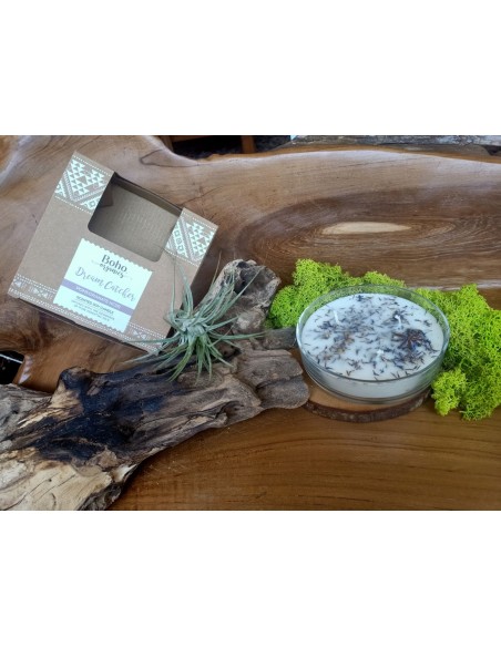 CANDELA 3 STOPPINI BOHO ORGANIC DREAM CATCHER MELOGRANO NERO GR 200