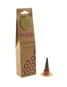 3 CONFEZIONI di INCENSO IN CONI ORGANIC GOODNESS ARABIAN...