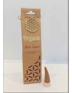 3 CONFEZIONI di INCENSO IN CONI ORGANIC GOODNESS PALO...