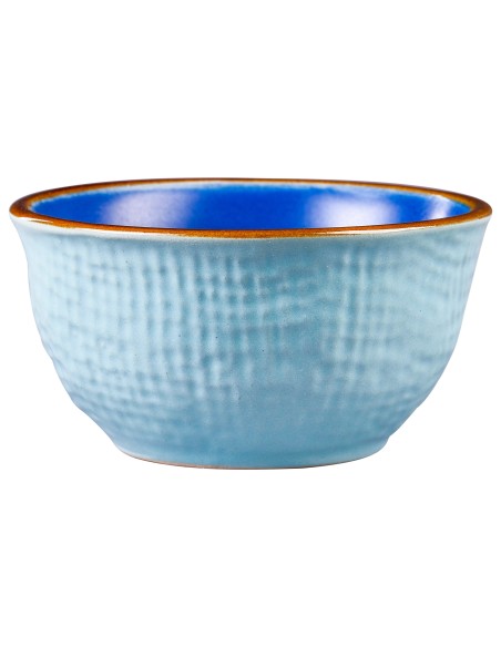 Servizio da 6 ciotole pinzimonio ceramica colorata a mano linea mediterraneo novità home gres porcellanato