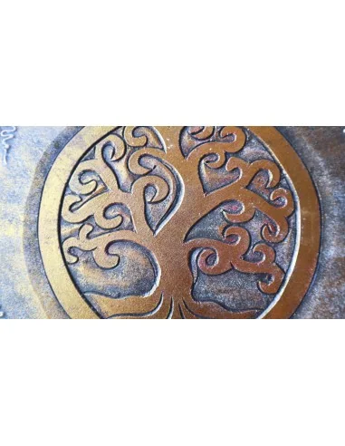 Scatola porta gioie in legno con inciso Albero...