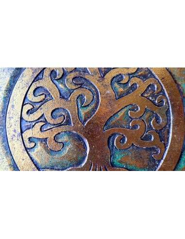 Scatola porta gioie in legno con inciso Albero...