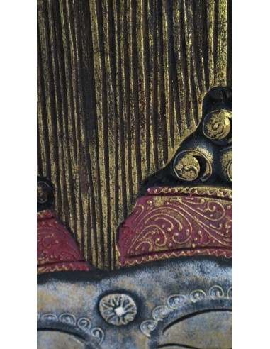 Pannello decorativo in legno trittico con...