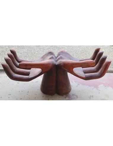 Base in Legno di Suar per Tavolino da Caffè –...