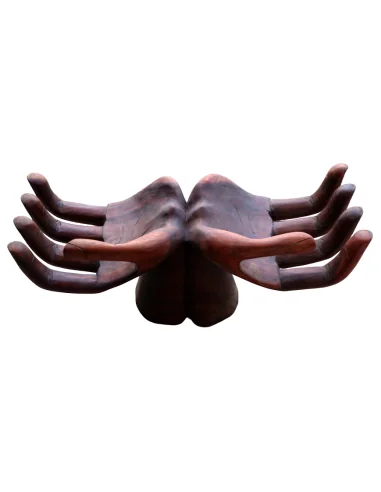 Base in Legno di Suar per Tavolino da Caffè –...