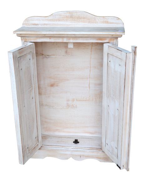 Butsudan in Legno di Albesia Decapato – Artigianato Indonesiano – 50x15x78h cm