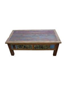 Tavolino da Caffè in Legno Recuperato da Imbarcazioni –... 2
