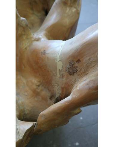 Base Tavolo da Pranzo in Radice di Teak...