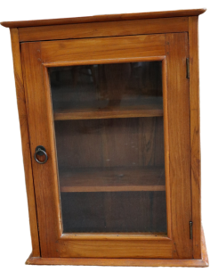 Vetrinetta in Legno di Teak Naturale – Fatto a Mano in...