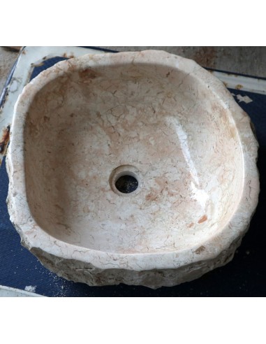 Lavandino in Marmo Naturale 43x40x15 cm –...