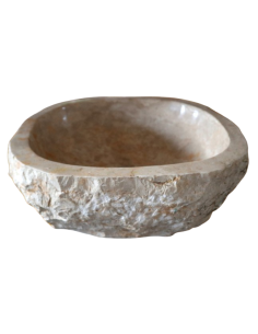 Lavandino in Marmo Naturale 44x42x15 cm – Artigianato... 2