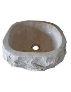 Lavandino in Marmo Naturale 40x39x15 cm – Artigianato...