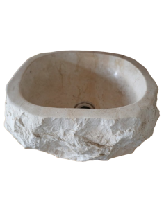 Lavandino in Marmo Naturale 40x39x15 cm – Artigianato... 2