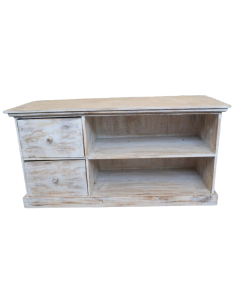 Mobile Porta TV in Legno di Albesia 100x40x50 cm –...