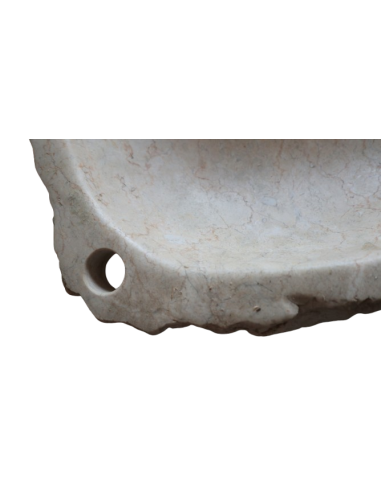 Lavandino in Marmo Naturale 52x38x15 cm con...