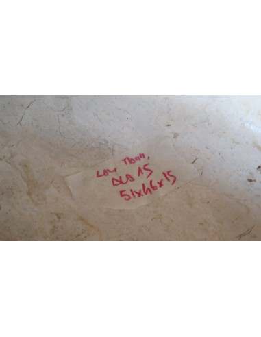 Lavandino in marmo chiaro irregolare cm...