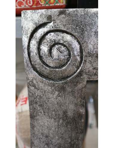 Specchio Barocco in Legno con Finitura Foglia...