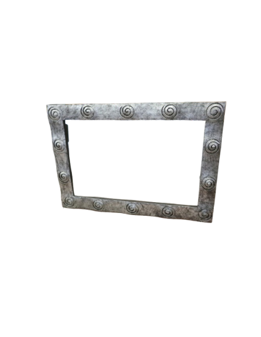 Specchio Barocco in Legno con Finitura Foglia...