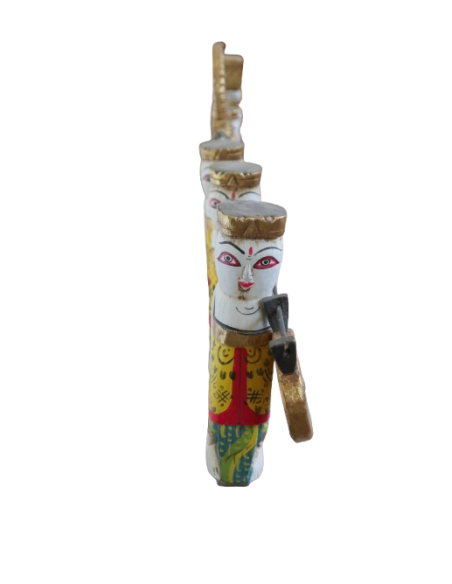 Scultura in Legno - Cerimonia Balinese Smontabile (Artigianato Etico da 100x9x40h cm