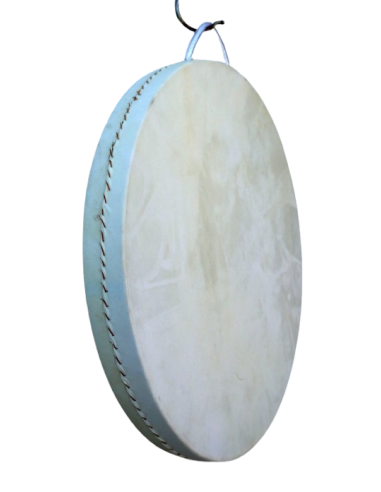Tamburo Oceanico in Pelle Ø40 cm Realizzato a...