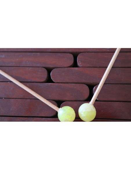 Tongue Drum in Legno Australiano cm 50x19x20h – Strumento Musicale Artigianale Made in Italy