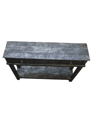 Consolle in Legno di Albesia 119x25x80 cm –...