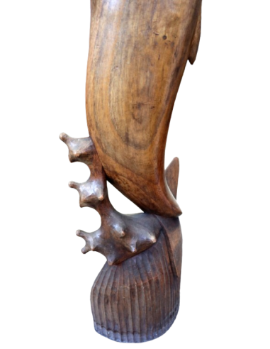 Scultura Delfino in Legno di Teak Massello – 98...