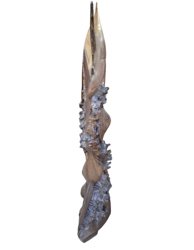 Scultura Marina in Teak Massello – Marlin e...