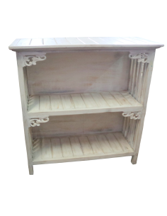 Consolle ingresso shabby chic in legno di Albesia... 2