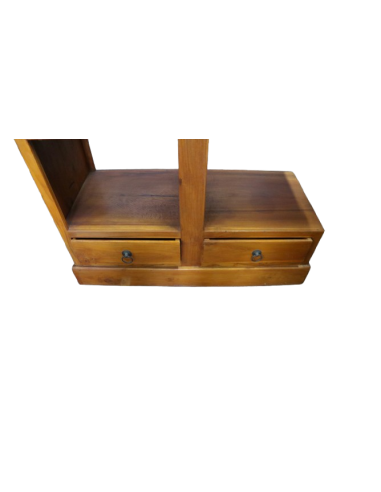 Libreria artigianale in legno massello di teak...