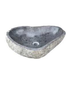 Lavabo in pietra naturale scolpita cm 57x47x16h – Design... 2