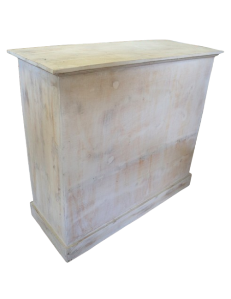 Porta Bottiglie in Legno di Albesia 134x39x125h – Artigianale Indonesia