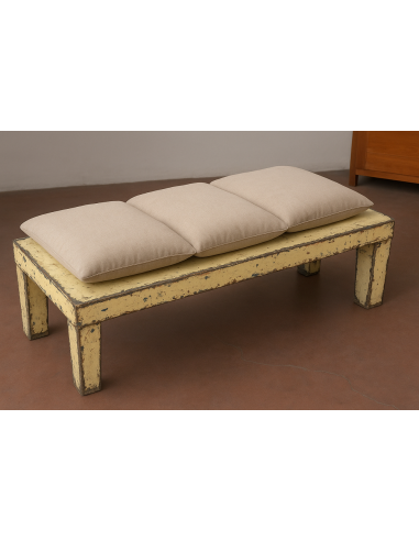 Panca/Tavolo da Fumo in Metallo Vintage – cm...