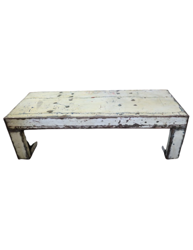 Panca/Tavolo da Fumo in Metallo Vintage – cm...