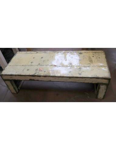 Panca/Tavolo da Fumo in Metallo Vintage – cm...